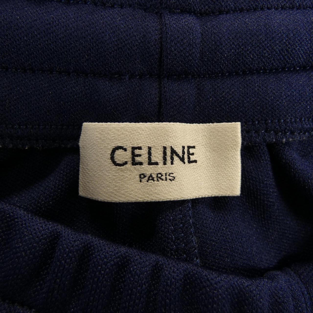 セリーヌ CELINE トラックスーツパンツ/ダブルフェイスジャージ 2Z130121O パンツ