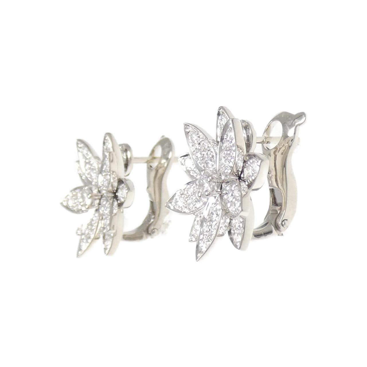 ヴァンクリーフ&アーペル ロータス スモール ピアス