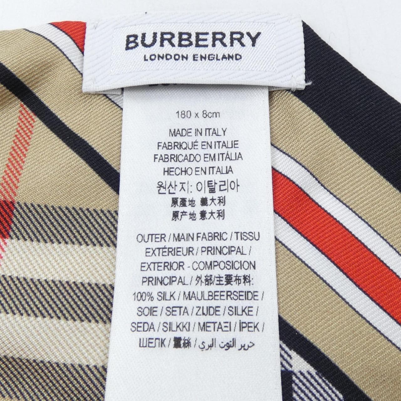 バーバリー BURBERRY 80405691 SCARF