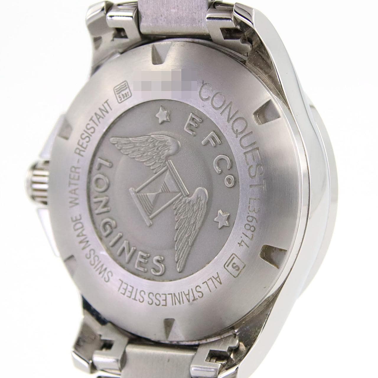 ロンジン コンクエストGMT L3.687.4.56.6 SS 自動巻