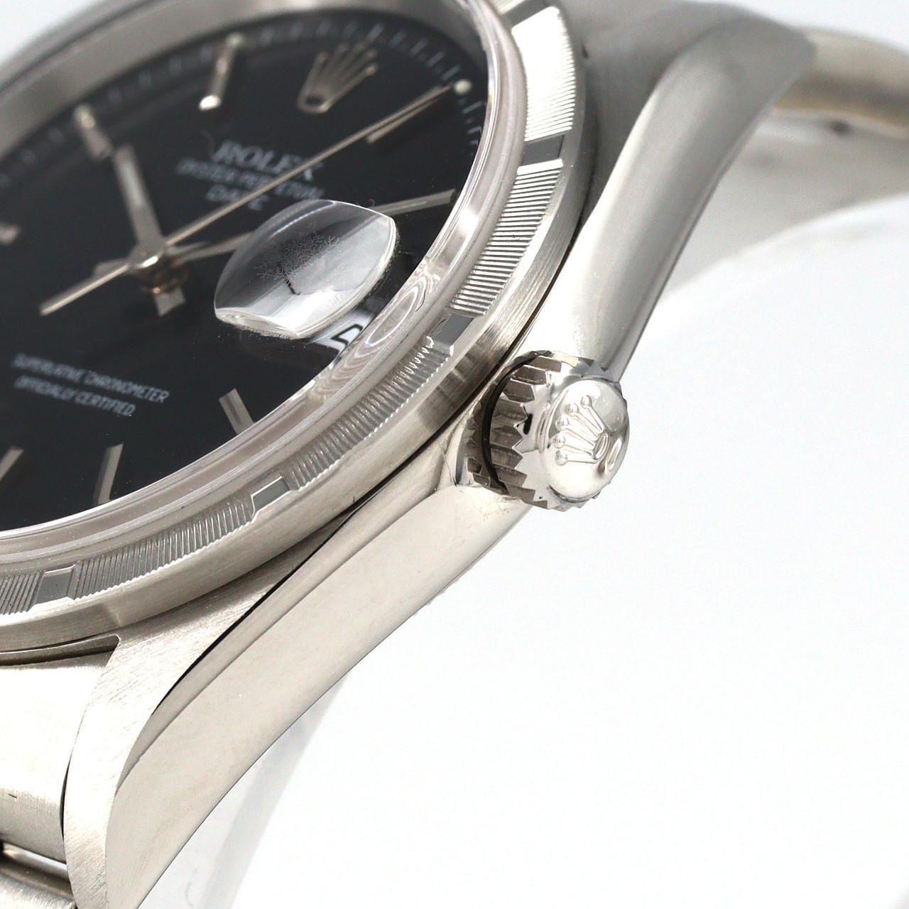 ロレックス オイスターパーペチュアルデイト 15210 SS 自動巻 P番