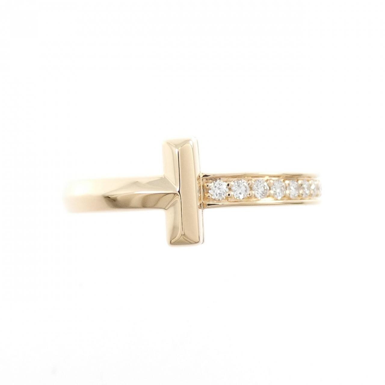ティファニー Tワン リング 0.08CT