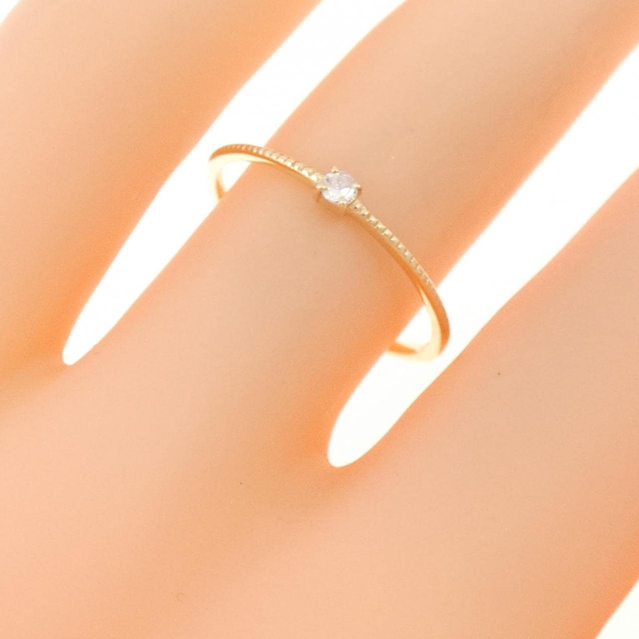 シエナ ロゼ ダイヤモンド リング 0.03CT