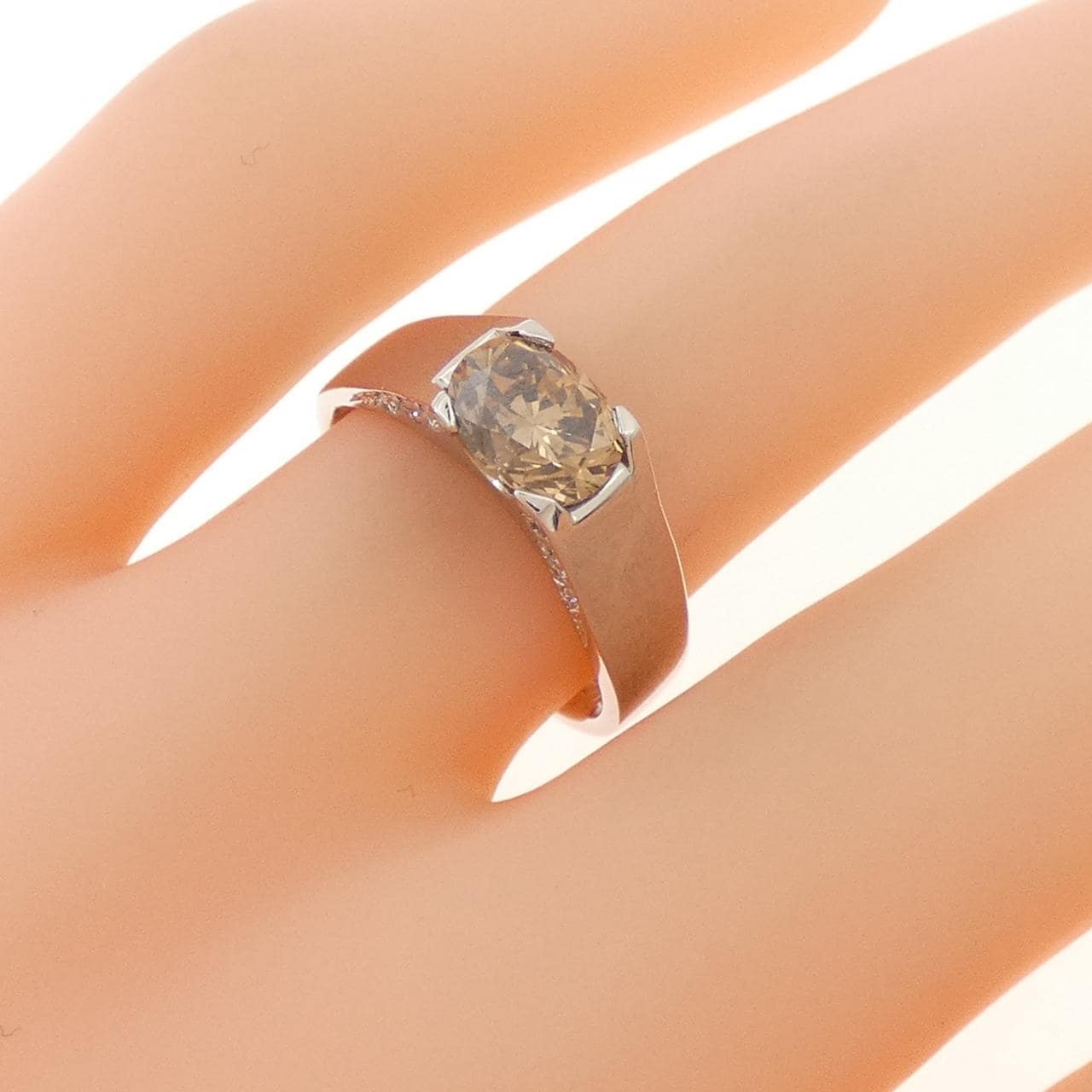 PT900 ダイヤモンド リング 1.051CT