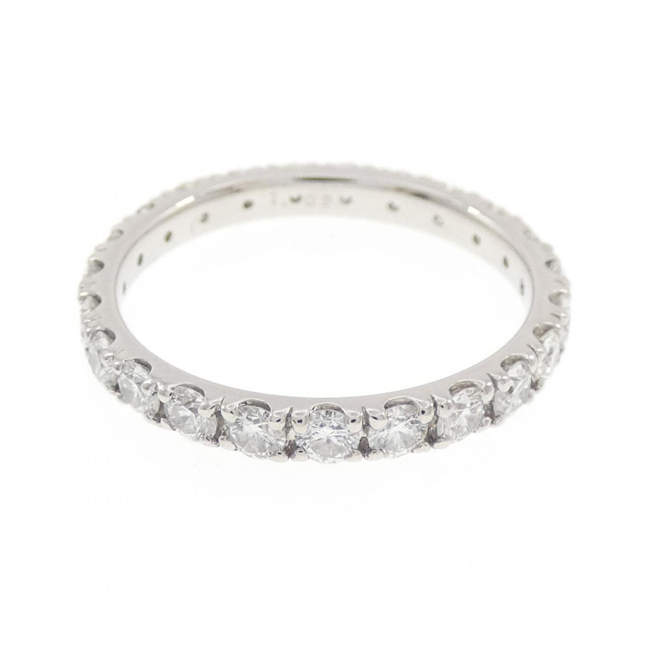 PT900 フルエタニティ ダイヤモンド リング 1.02CT