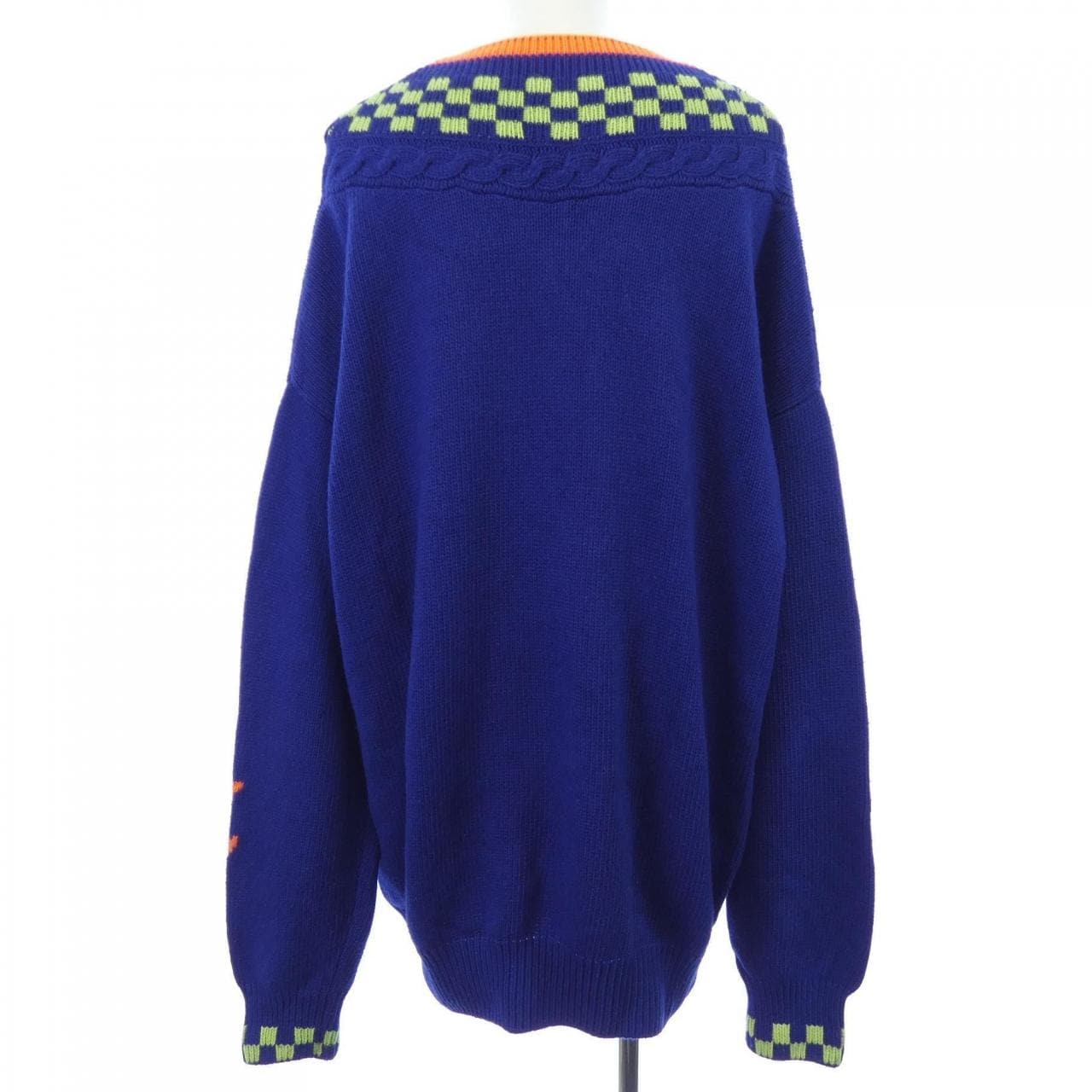 ルイヴィトン LOUIS VUITTON ダミエジャカードVネック HKN61WZRS ニット