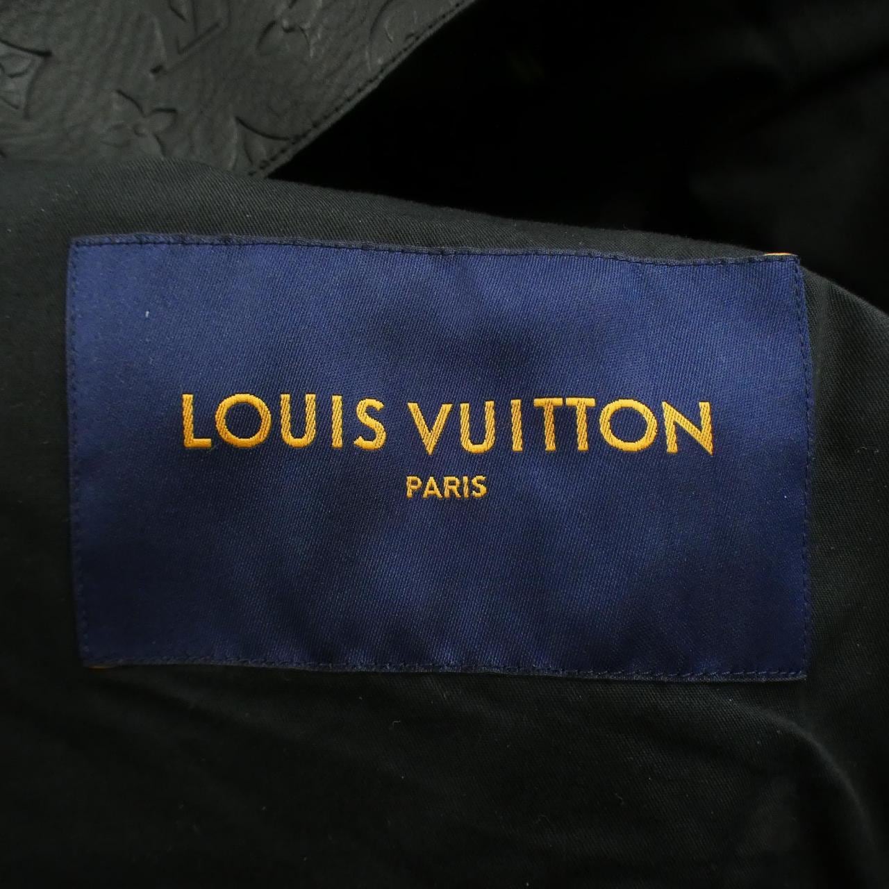 ルイヴィトン LOUIS VUITTON モノグラムエンボスユティリティジャケット HIL46EQXS レザージャケット