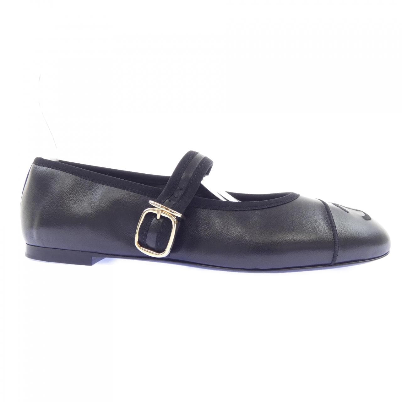 シャネル CHANEL メリージェーン MARY JANES G45503X01000 フラットシューズ