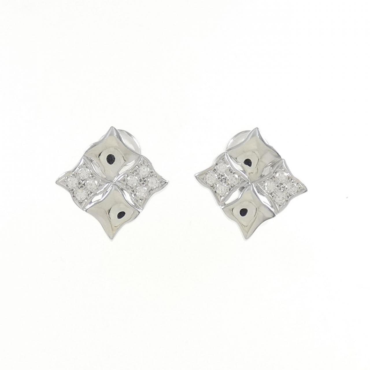 MIKIMOTO Diamond earrings 0.28CT