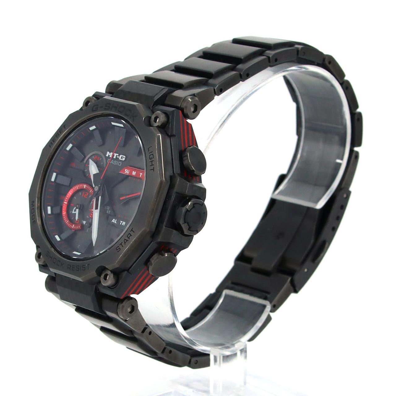 カシオ G-SHOCK･MT-G 電波時計 MTG-B2000YBD-1AJF SSxカーボン ソーラークォーツ
