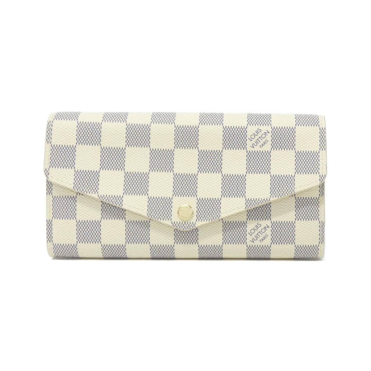 ルイヴィトン ダミエ アズール ポルトフォイユ サラ N63208 財布
