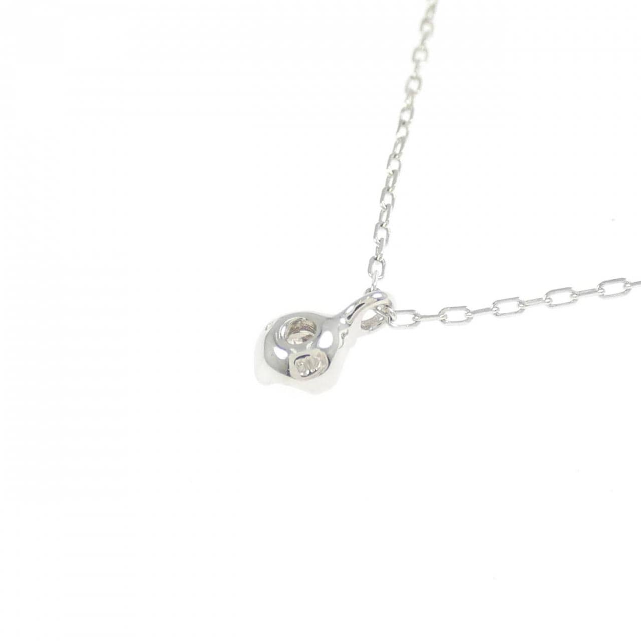 K10WG ダイヤモンド ネックレス 0.05CT