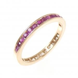 ジーエスティービー ルビー リング 0.35CT