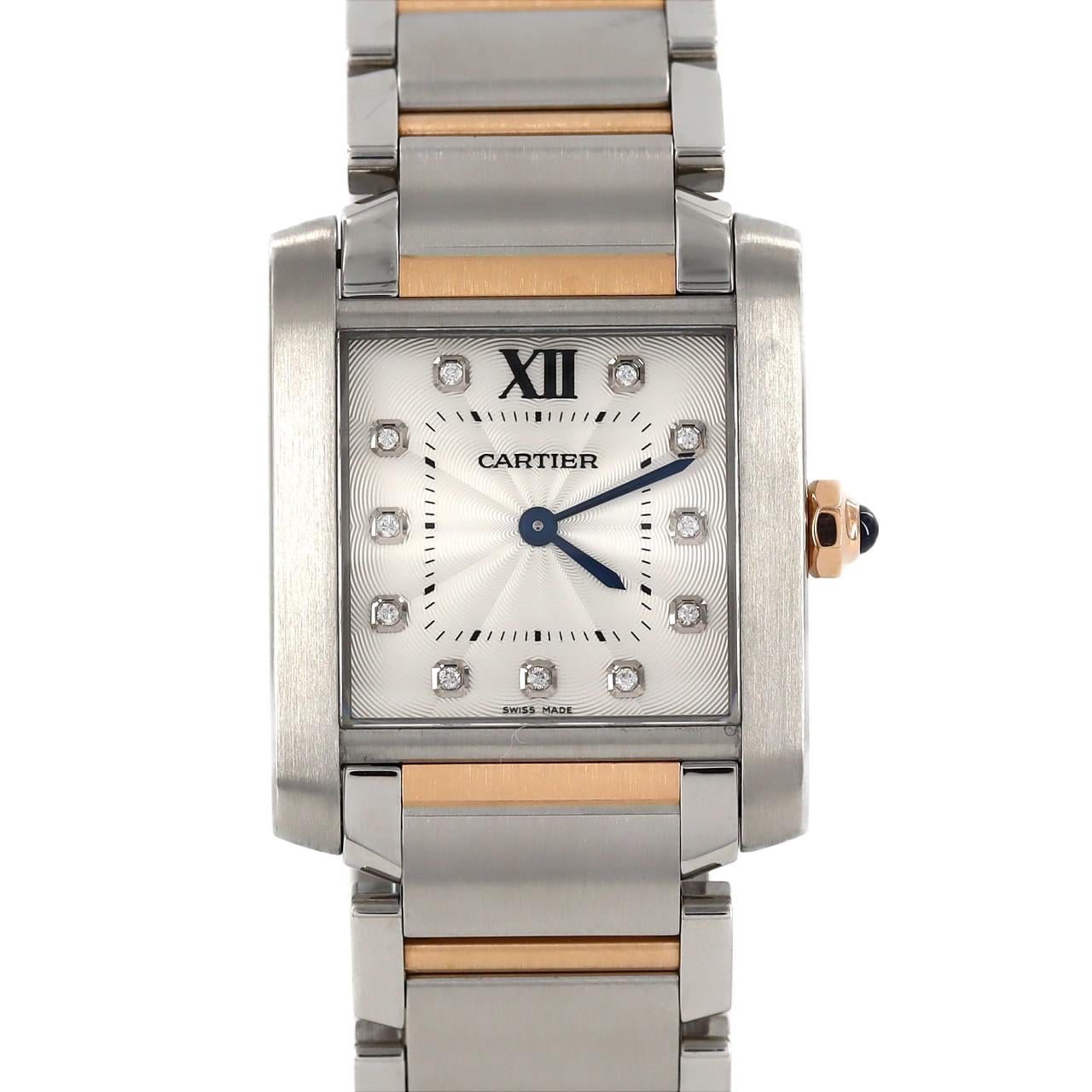 Cartier Tank Française MM PG Combi・11P WE110005 SSxPG Quartz