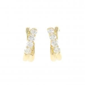 K18YG ダイヤモンド ピアス