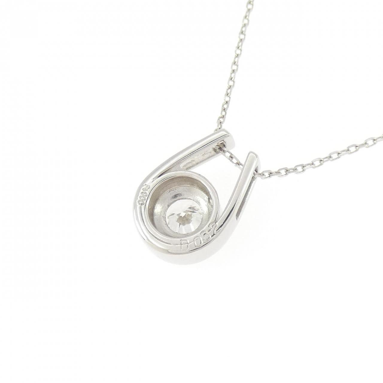 PT900/PT850 ダイヤモンド ネックレス 0.32CT