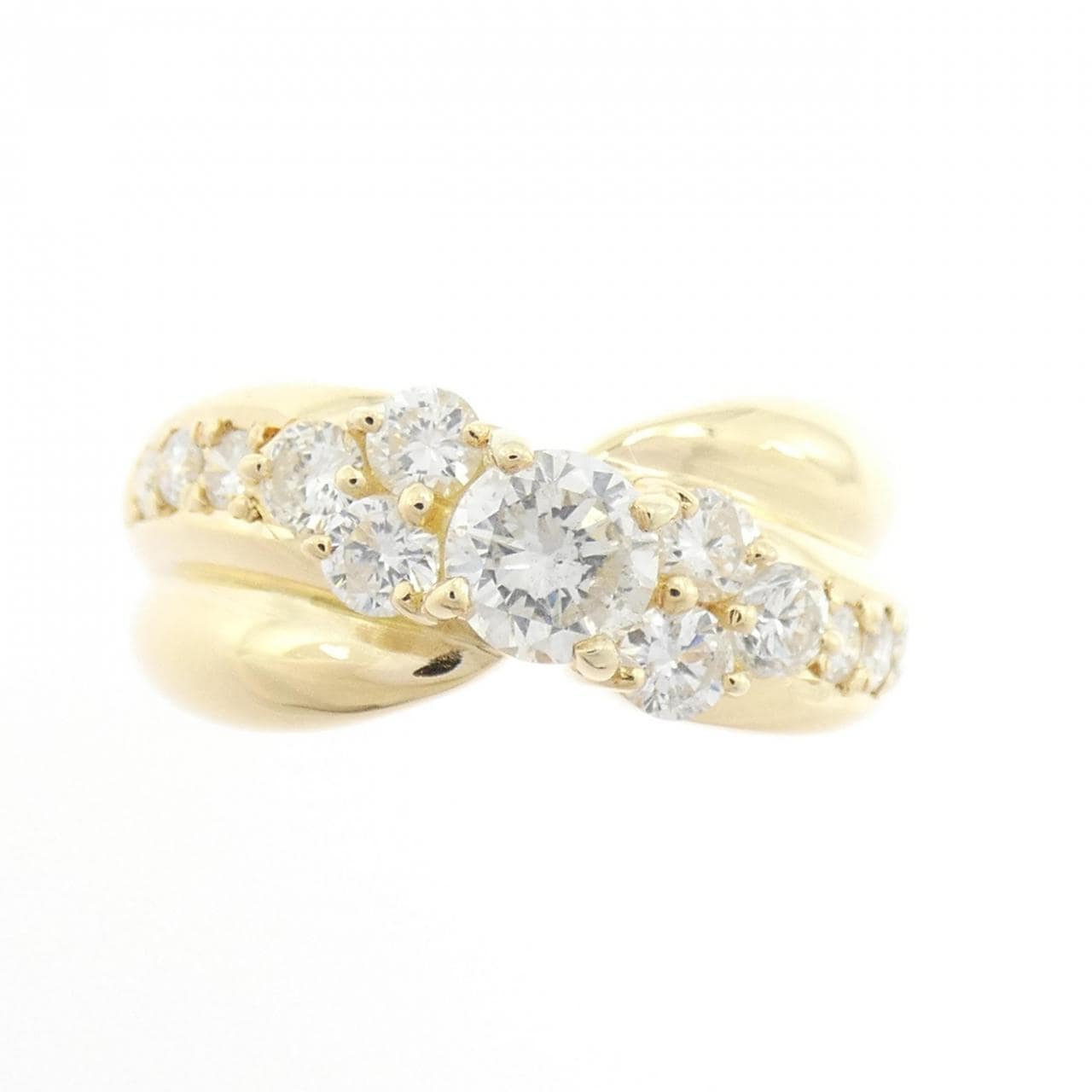 K18YG ダイヤモンド リング 1.00CT