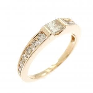 K18PG ダイヤモンド リング 0.52CT