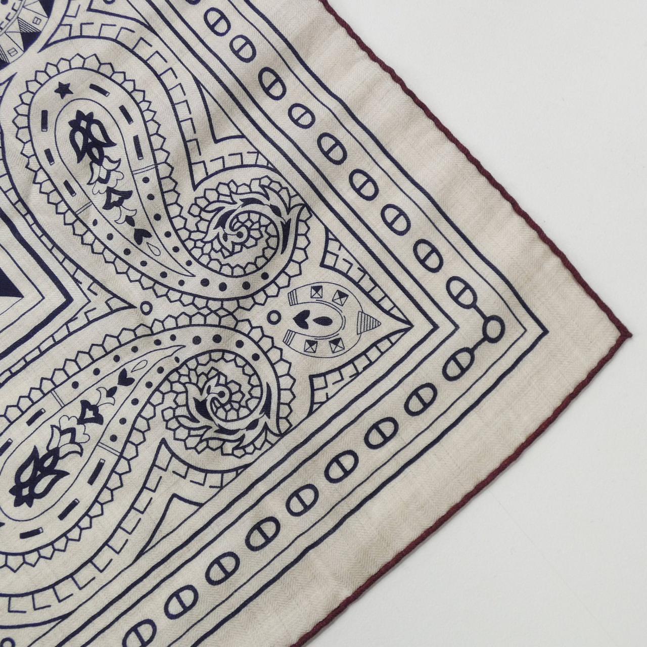 エルメス HERMES CHEVAL DECOEUR BANDANA H244259S カレジェアン140 ショール