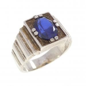 925SV 合成サファイヤ リング