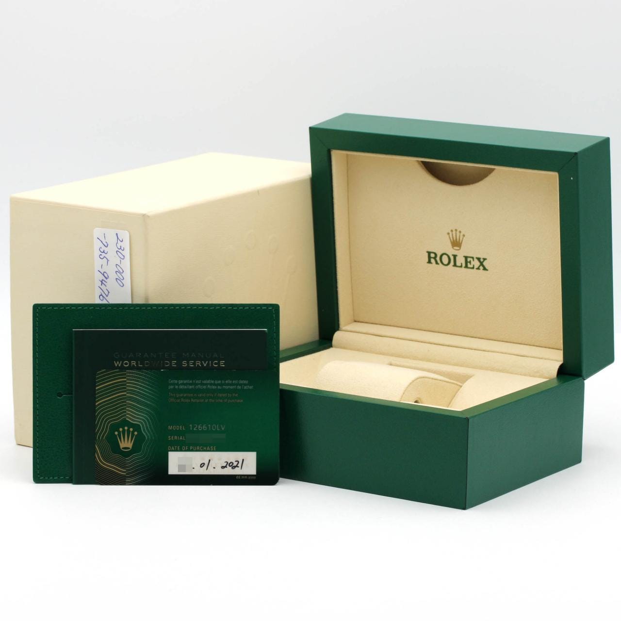 ロレックス サブマリーナーデイト 126610LV SS 自動巻 ランダム番