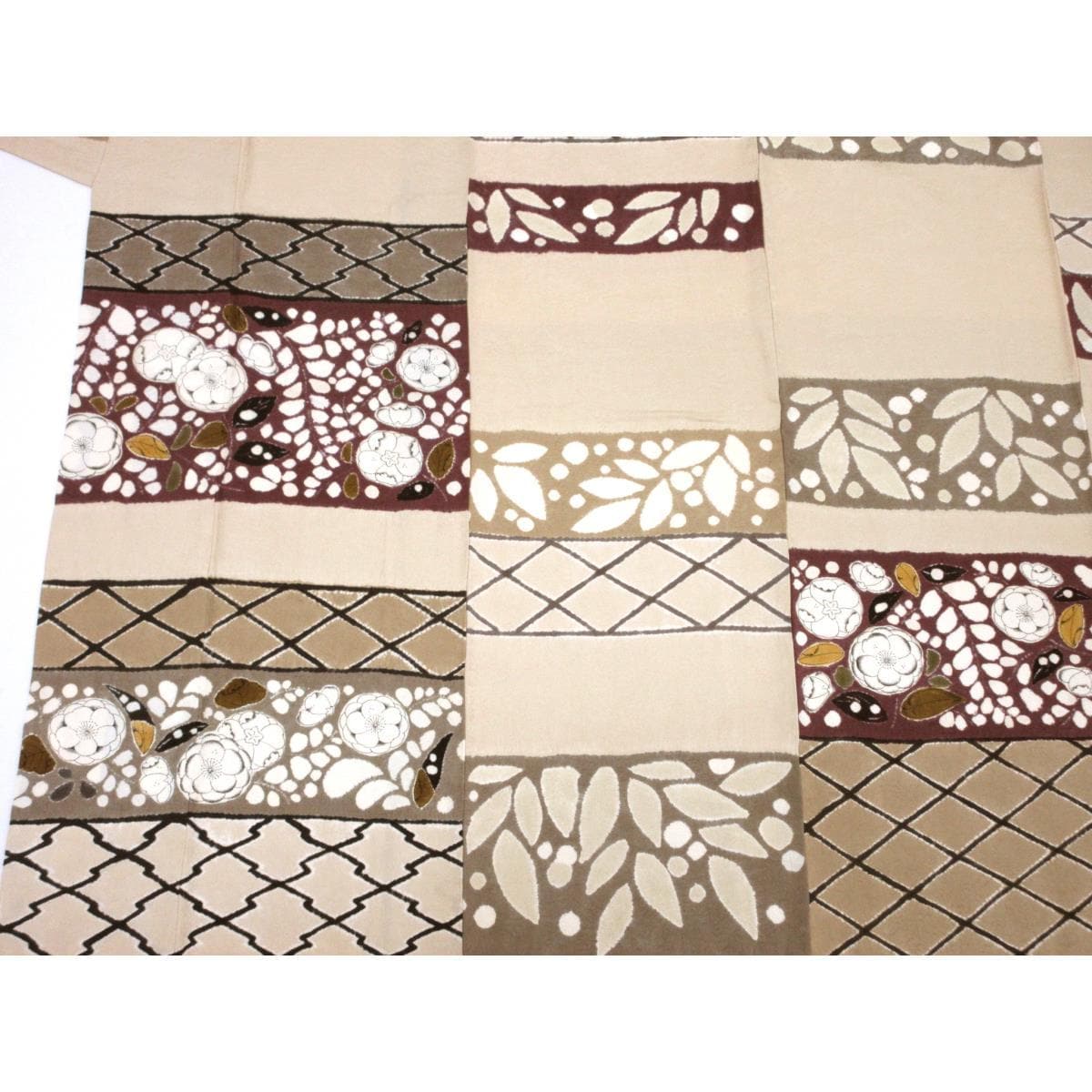 訪問着　大喜百花【青柳】