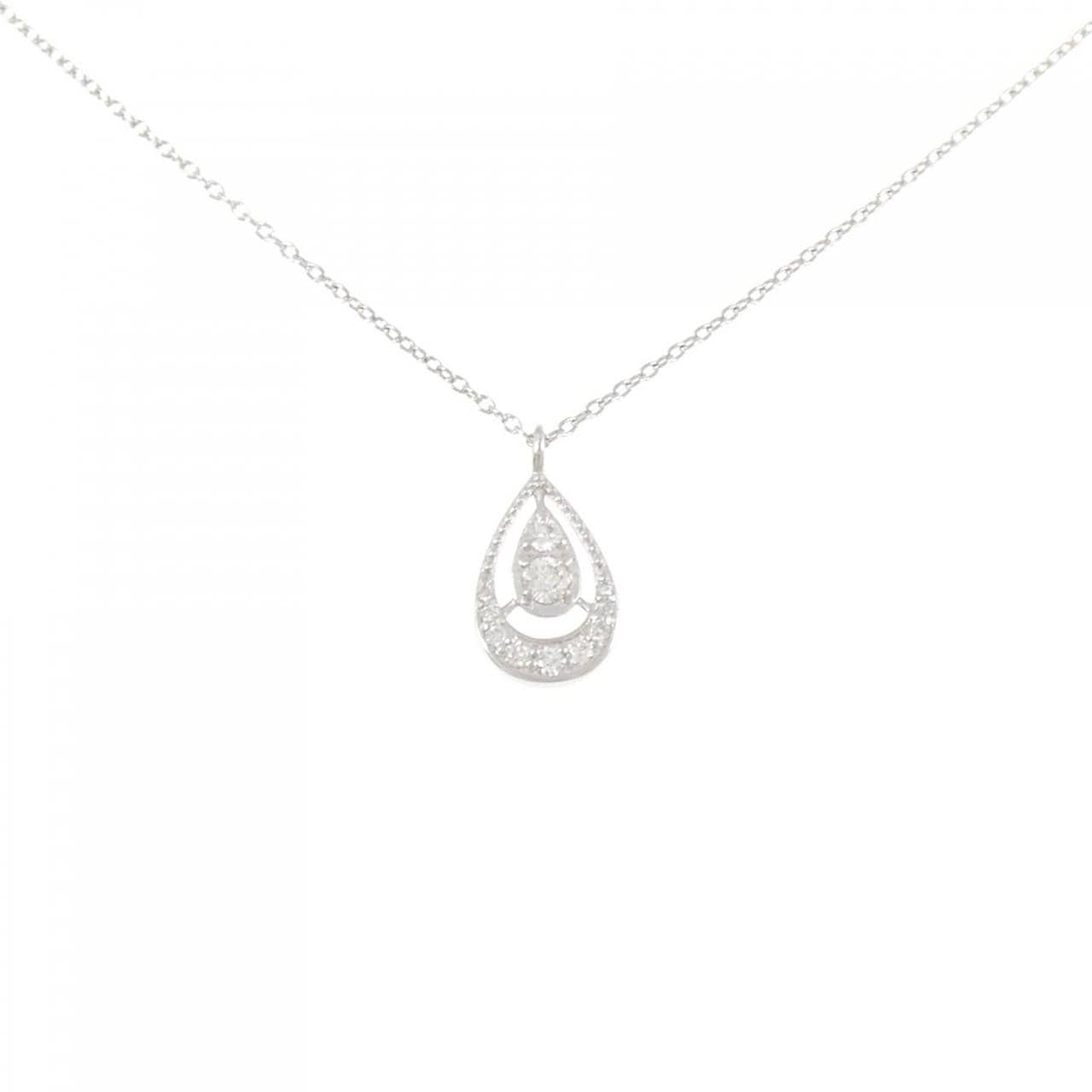 PT900/PT850 ダイヤモンド ネックレス 0.12CT