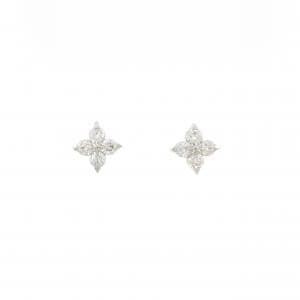 PT900 ダイヤモンド ピアス 0.50CT