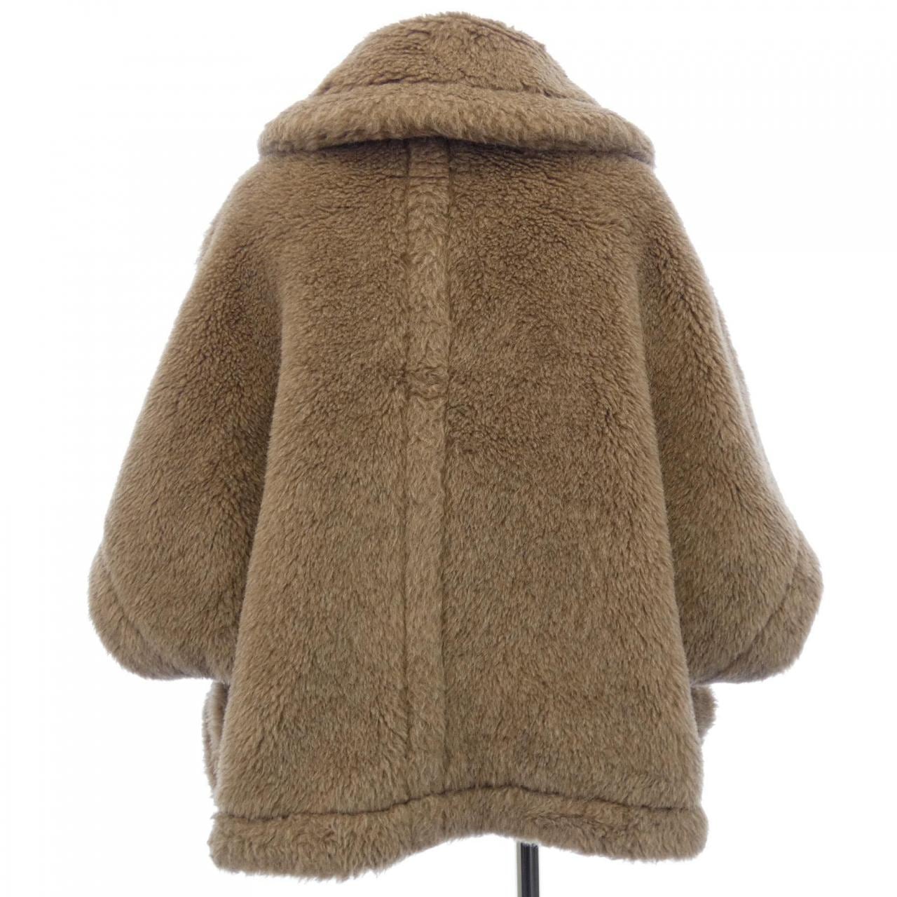 マックスマーラ Max Mara TERZO 473618 テディベア ケープ