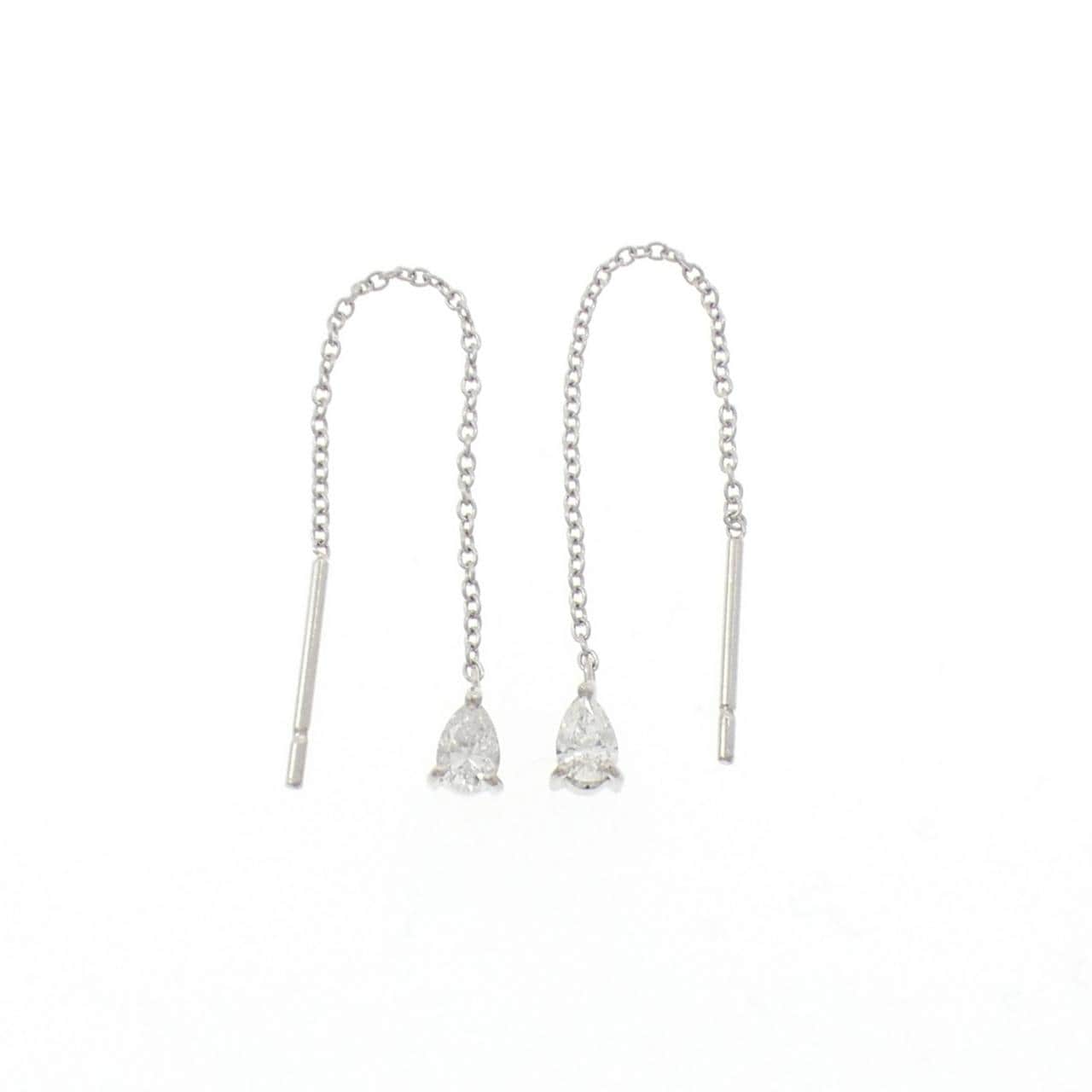 PT ダイヤモンド ピアス 0.27CT