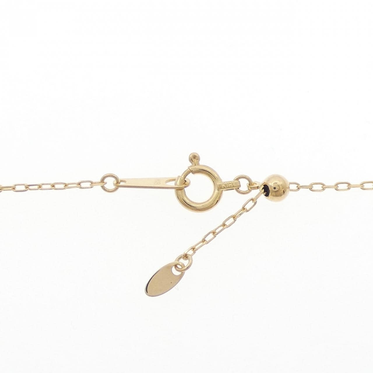 K18YG サファイヤ ネックレス 0.16CT