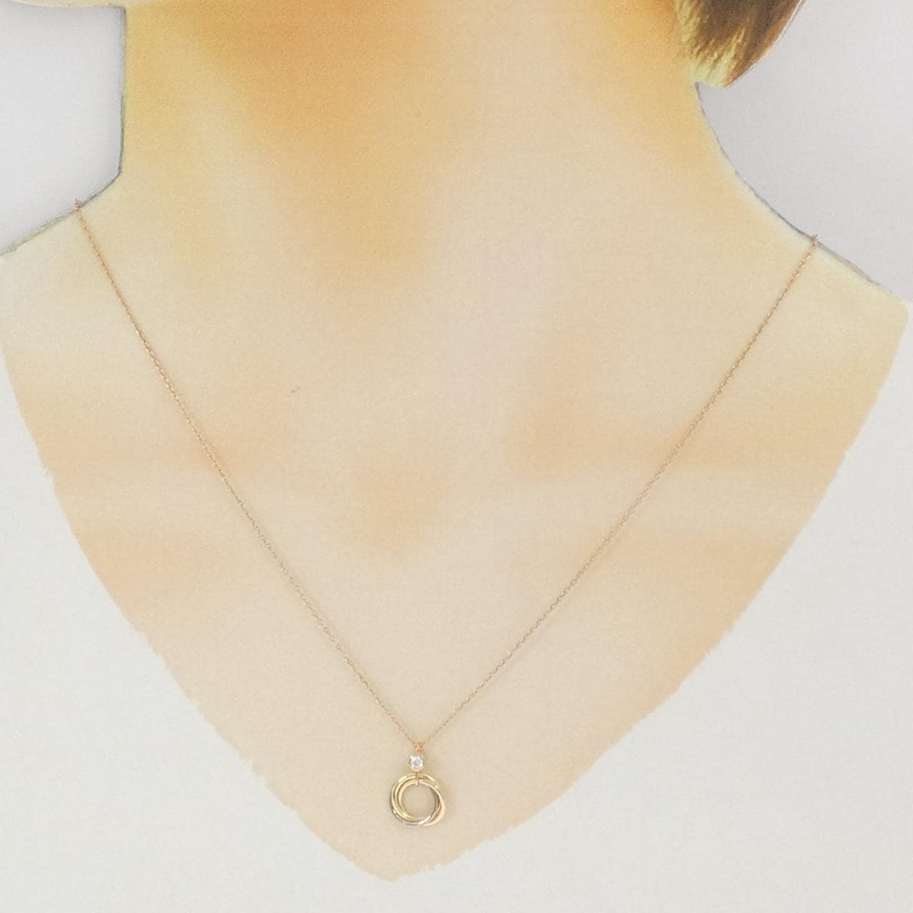 カルティエ トリニティ ネックレス