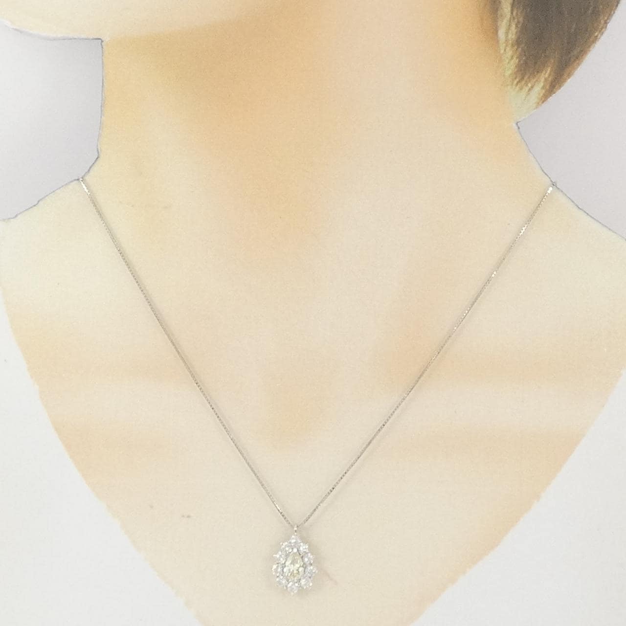 PT/PT850 ダイヤモンド ネックレス 0.709CT