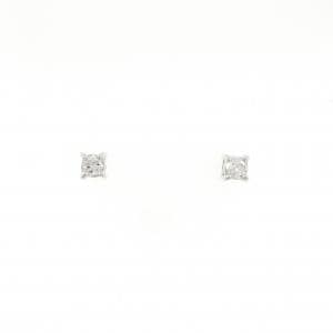 【リメイク】PT900 ダイヤモンド ピアス 0.10CT