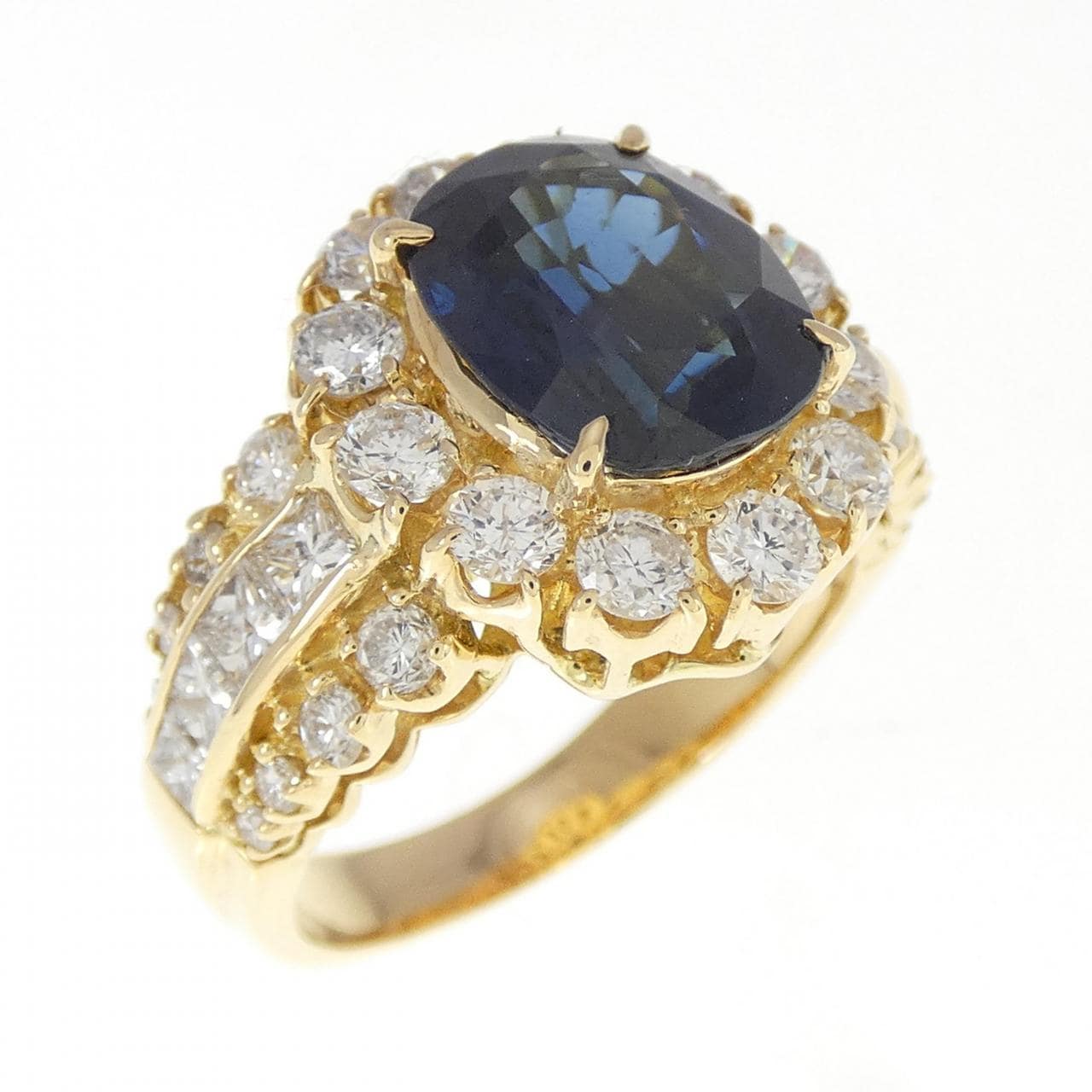 K18YG藍寶石3.20CT