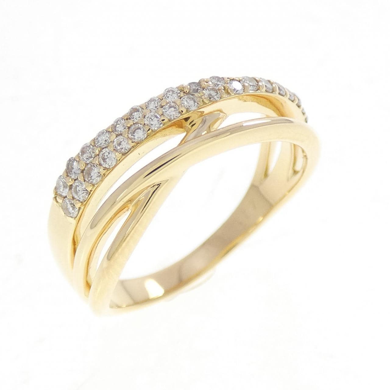 K18YG ダイヤモンド リング 0.17CT