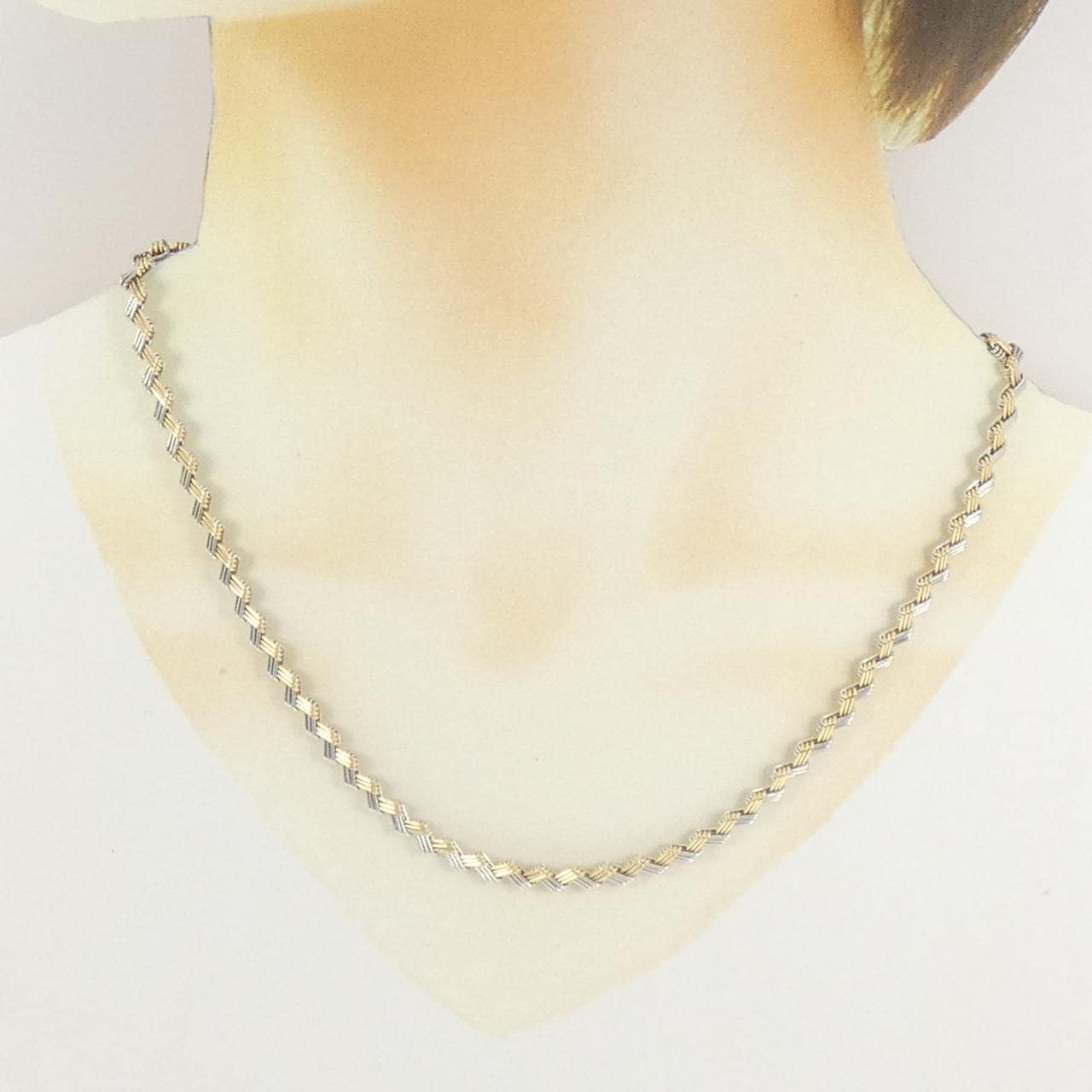 ギンザ タナカ 750YG/PT850 ネックレス