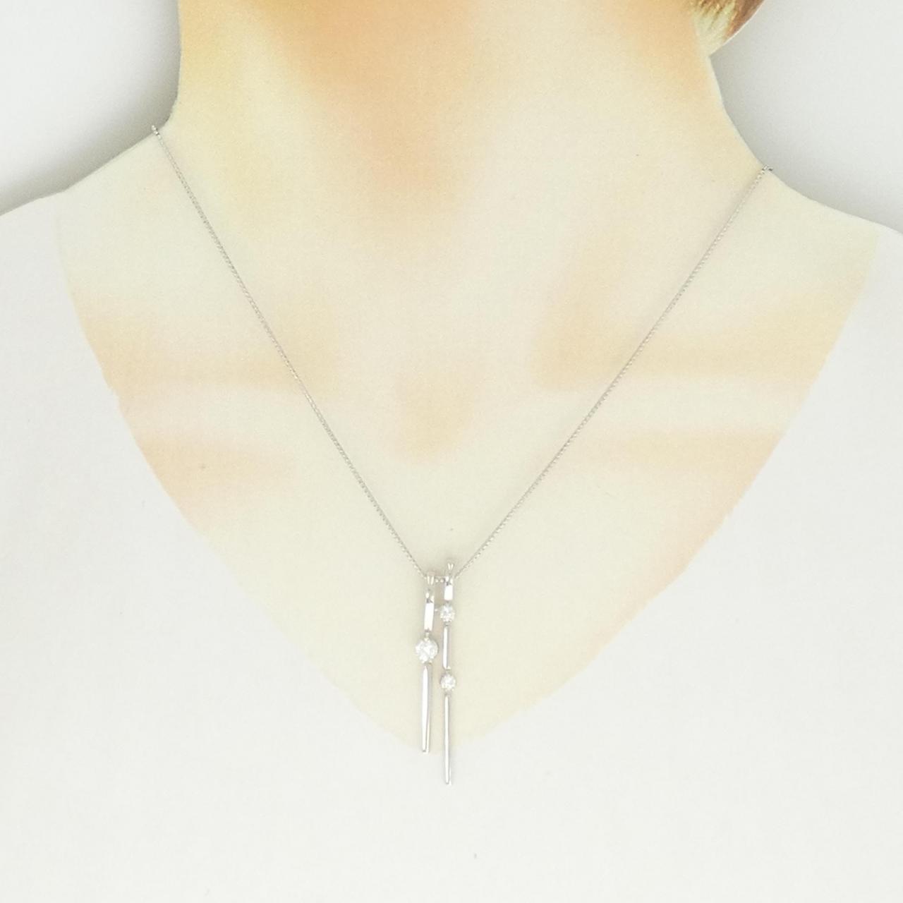 タサキ ダイヤモンド ネックレス 0.38CT
