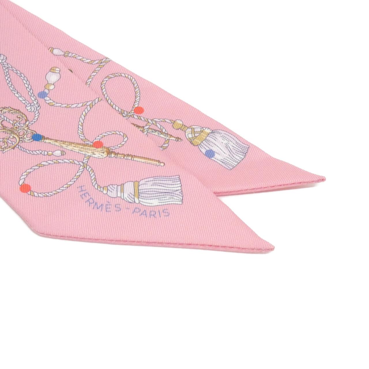 エルメス LES CLES A POIS ツイリー 063871S スカーフ
