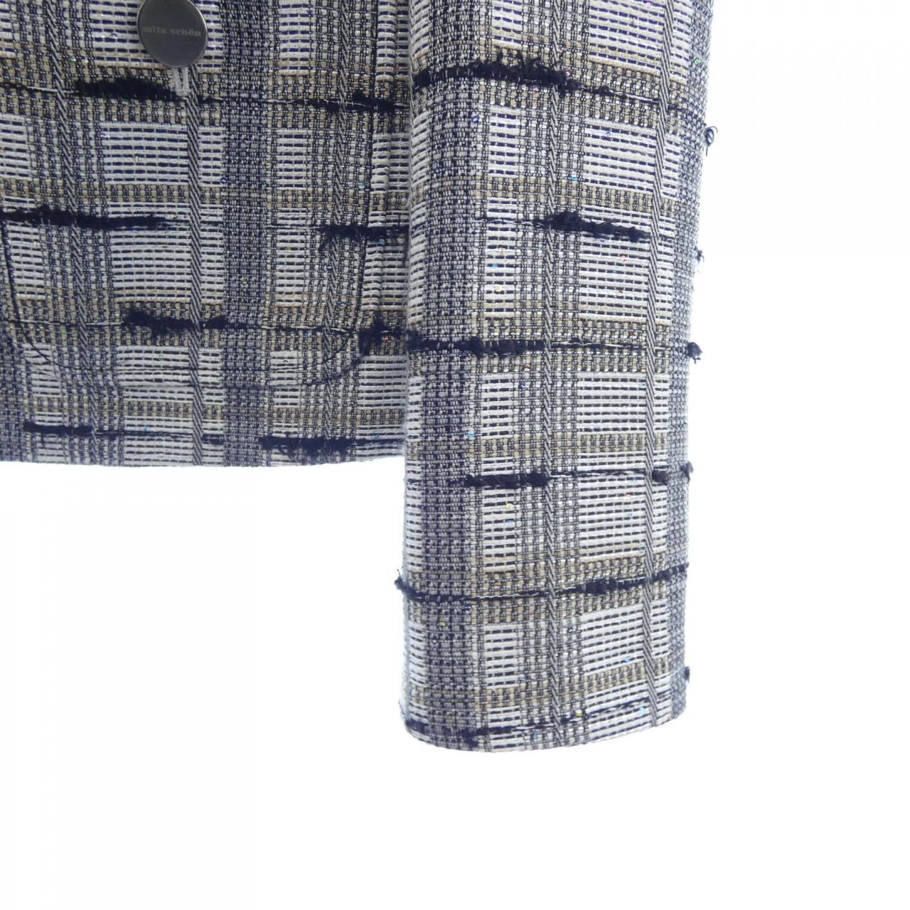 ミラショーン mila schon ノーカラージャケット