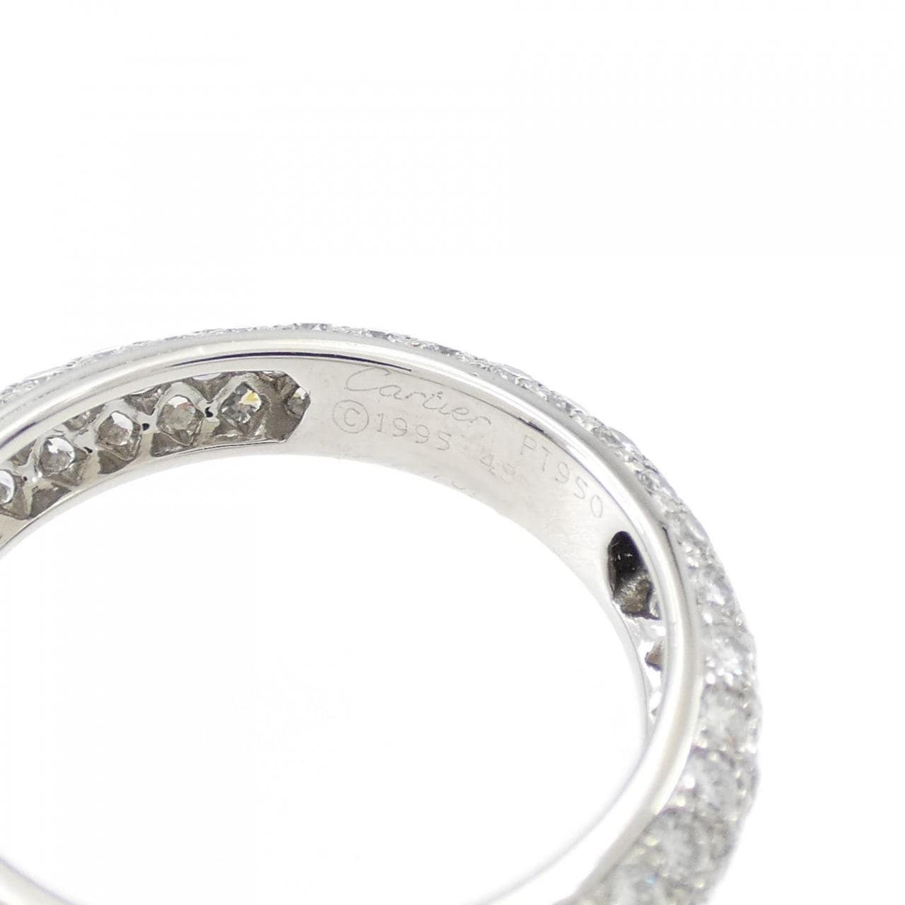 Cartier pave ring