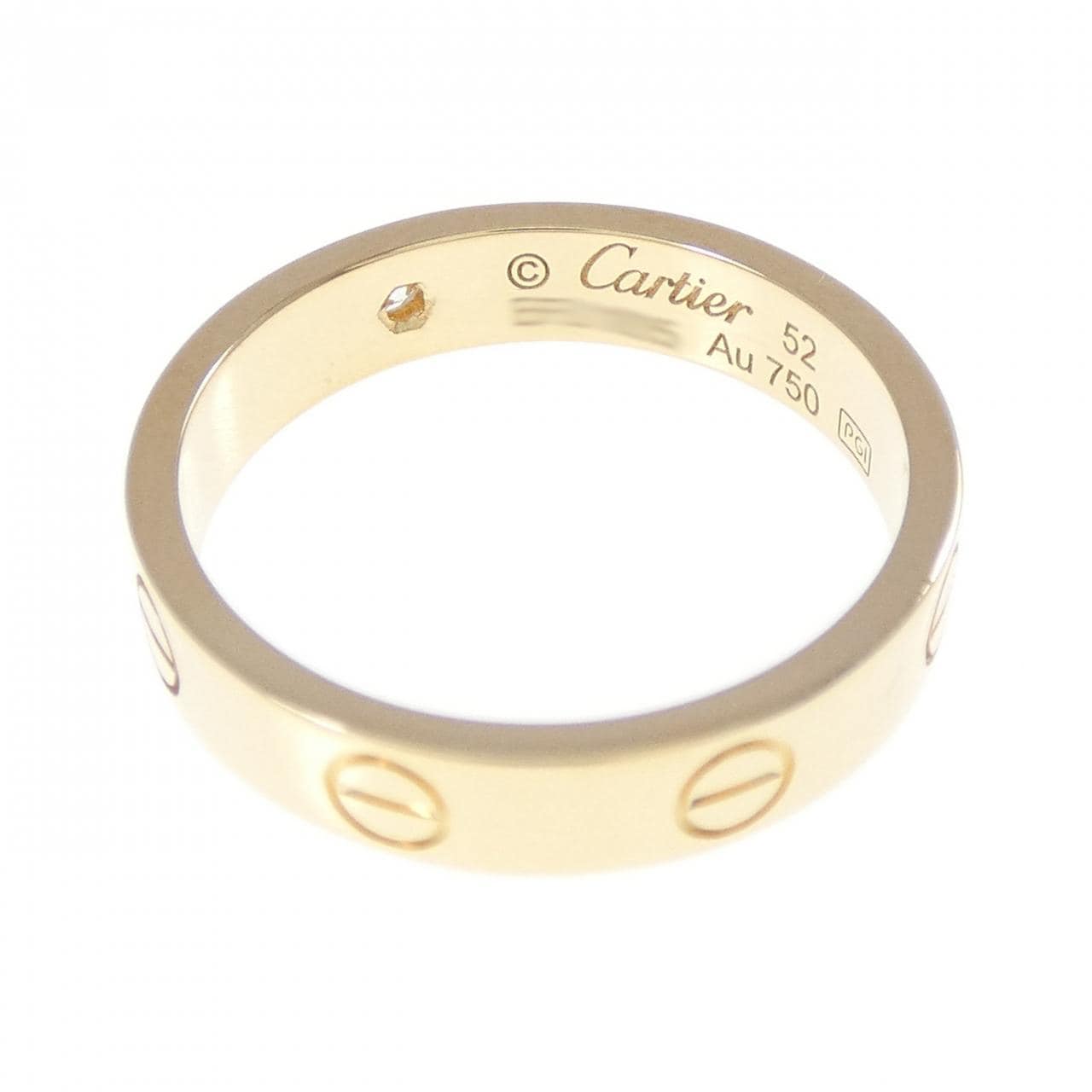 カルティエ ミニラブ 1P リング