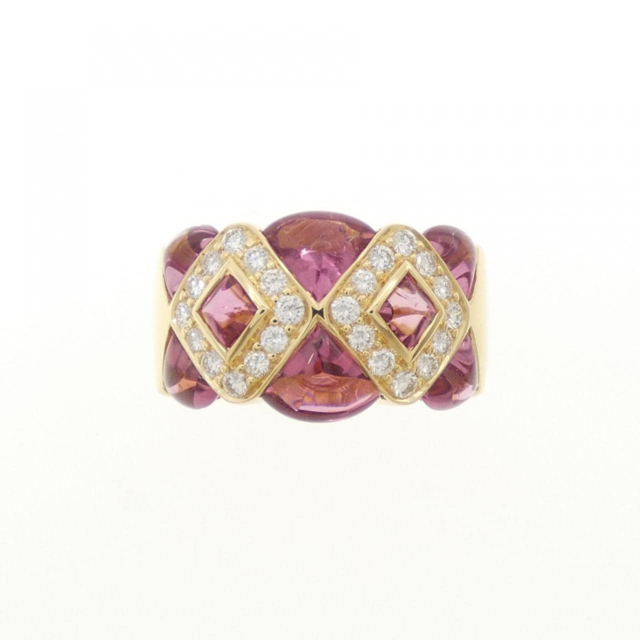 750YG トルマリン リング 2.90CT