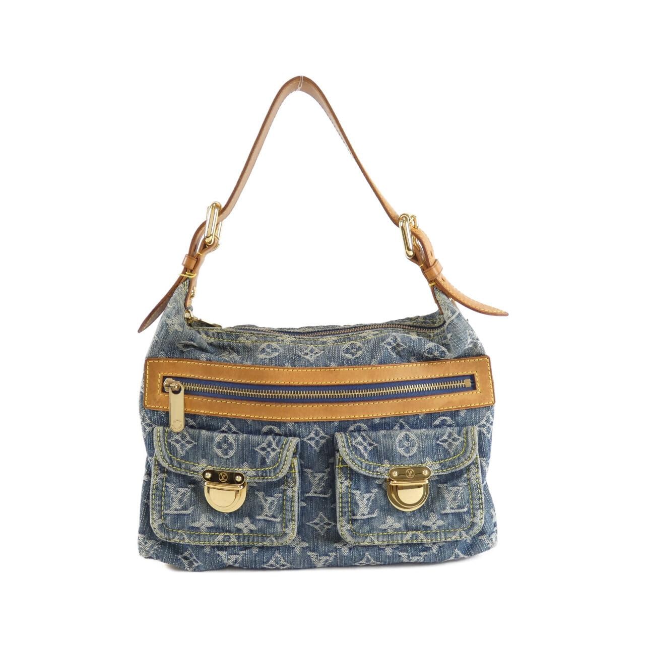 LOUIS VUITTON Monogram Denim Baggy PM M95049 單肩包