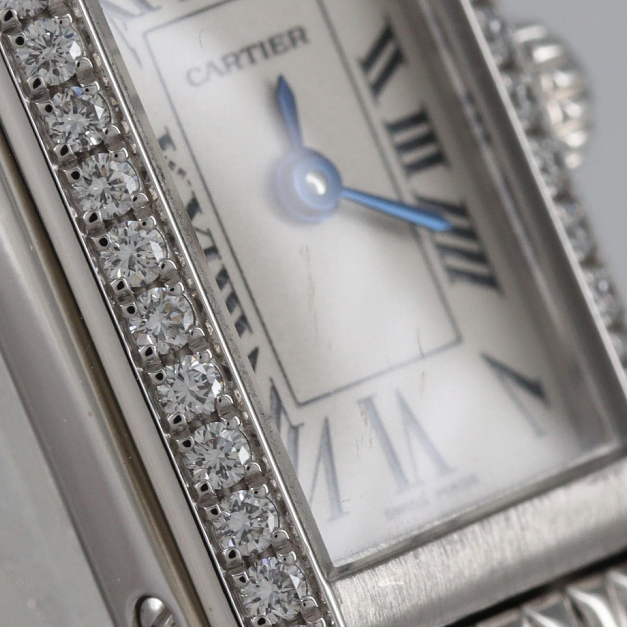 カルティエ タンクアロンジェ WG/D WB3026U3 WG クォーツ