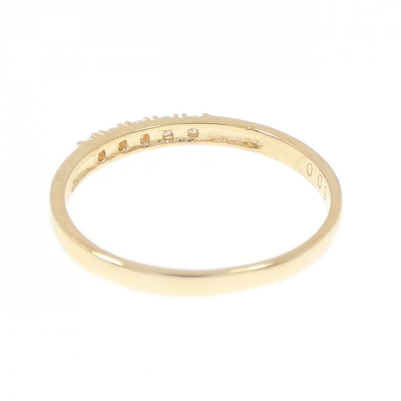 K18YG ダイヤモンド リング 0.09CT