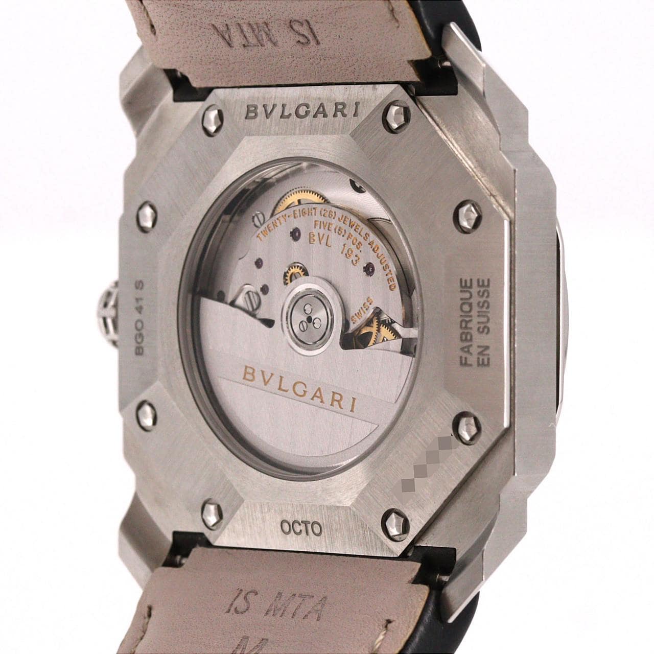 【ノーメンテナンス還元価格】ブルガリ オクト BGO41S/BGO41BSLD SS 自動巻