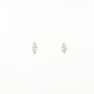 【新品】K18YG ダイヤモンド ピアス 0.24CT