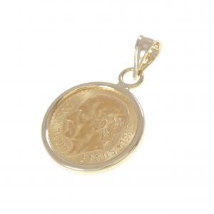 14KYG(枠) コイン ペンダント