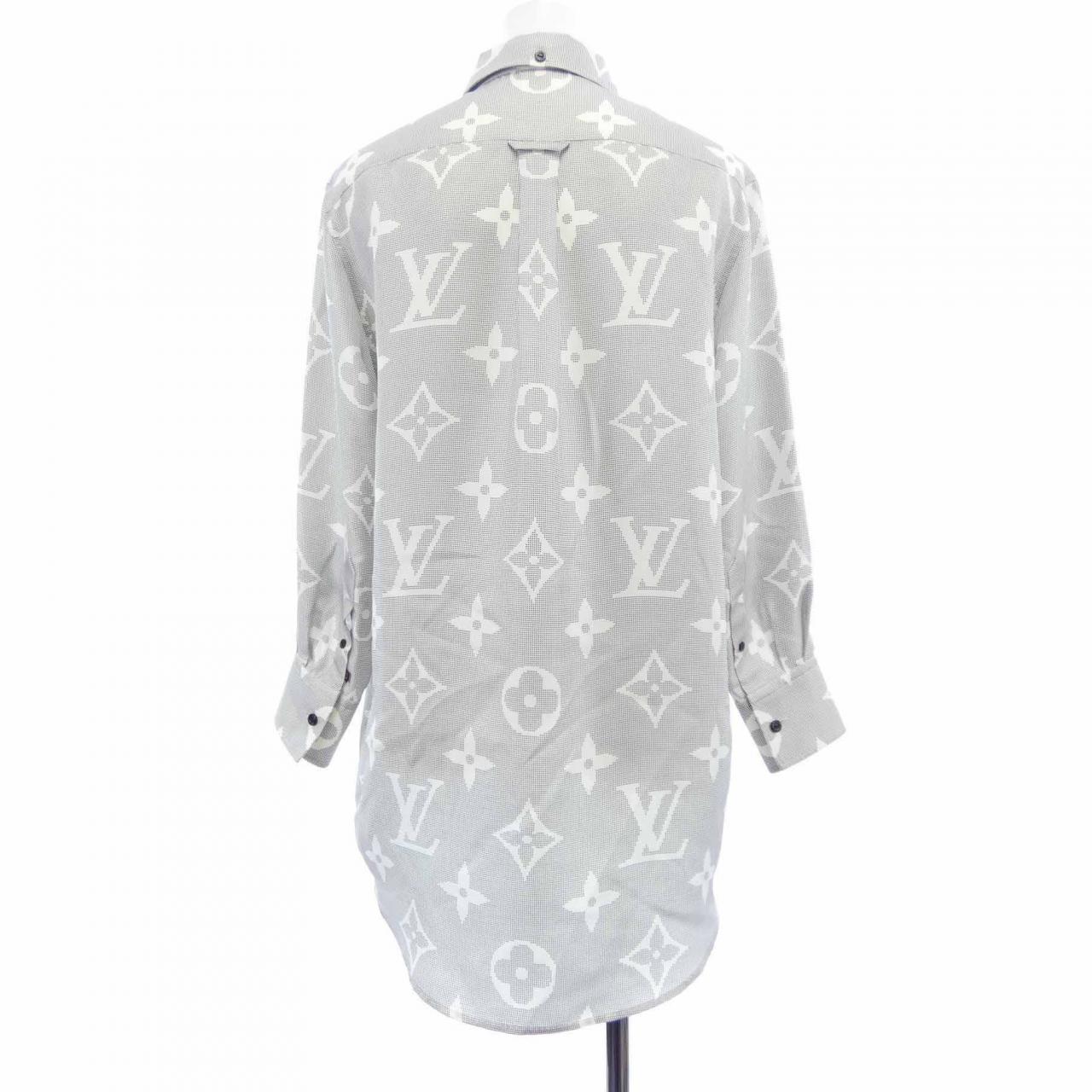ルイヴィトン LOUIS VUITTON インバーテッドマヒナモノグラムマスキュリンシャツ FOBL08RV6 シャツ